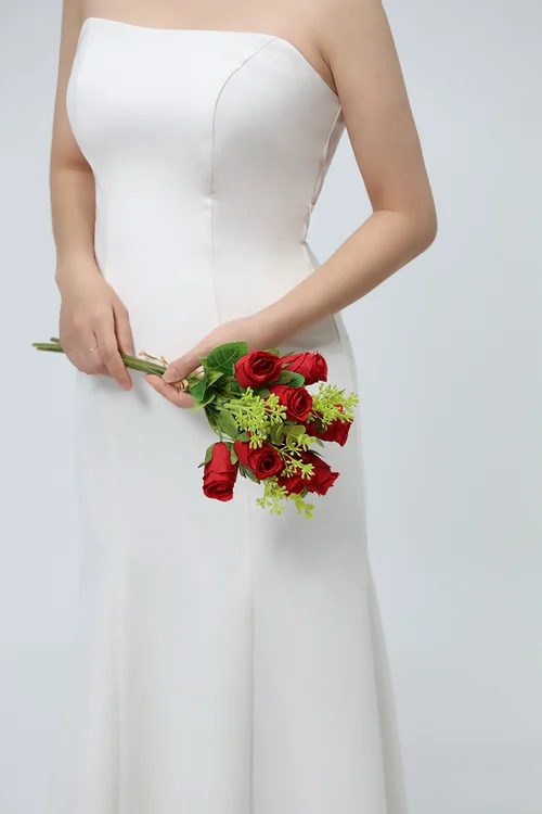 도비 일자탑 머메이드 드레스 상품 이미지